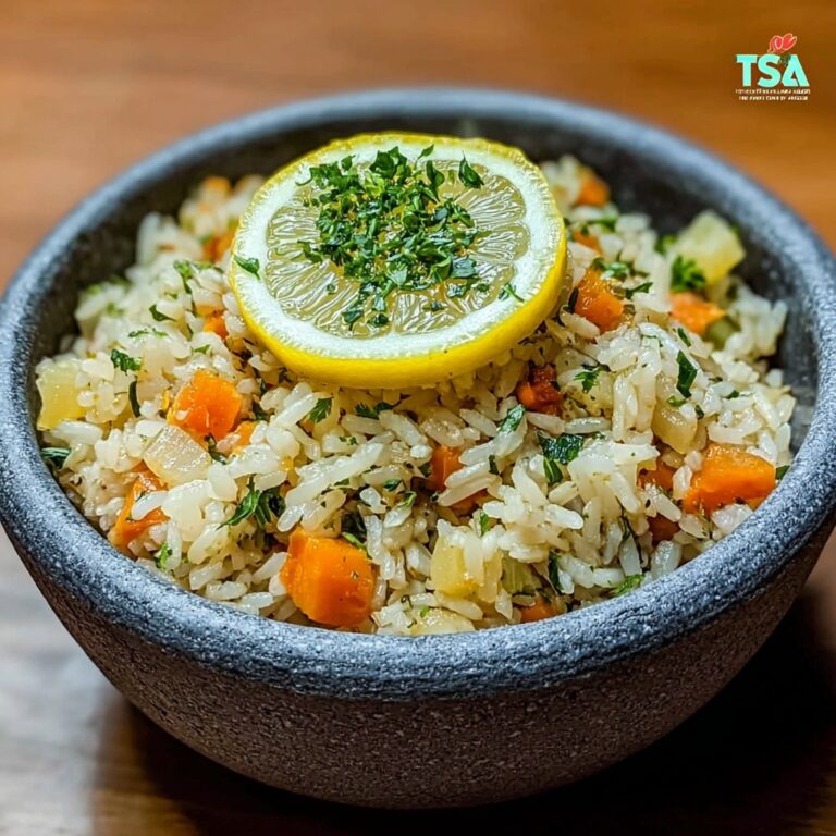 Easy Lemon Butter Veggie Rice Pilaf That Brightens Every Meal Recipe