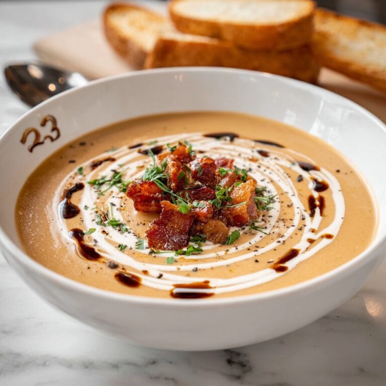 Creamy White Bean, Bacon, and Tomato Soup Recipe