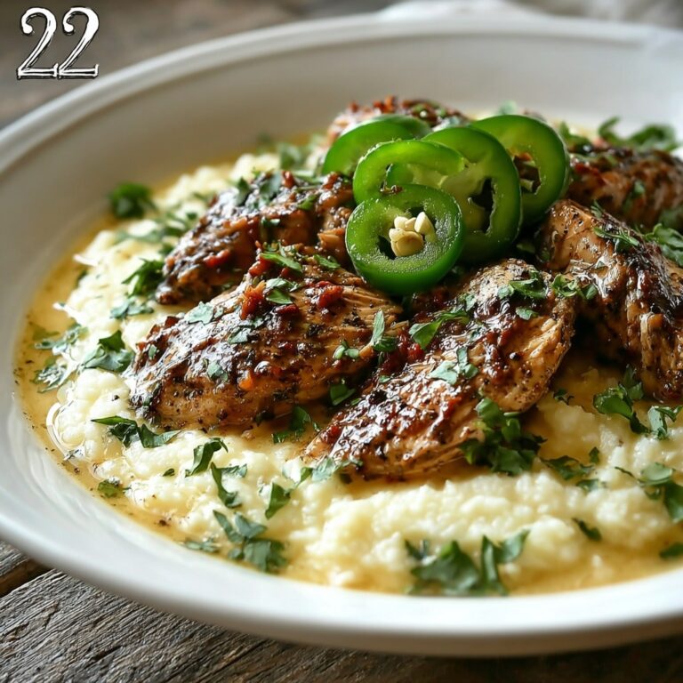 Quick & Easy Creamy Pepperoncini Chicken Skillet Recipe