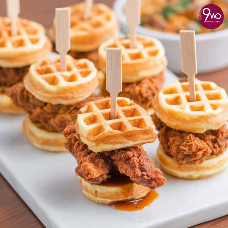Chicken and Waffle Sliders Recipe