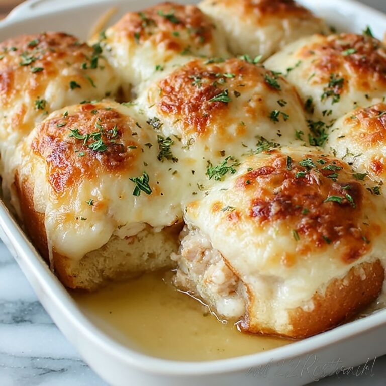 Buttery Chicken Cordon Bleu Sliders Recipe