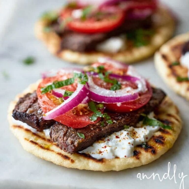 Juicy Oven-Baked Kebabs with Sumac Onions and Garlic Yogurt Sauce Recipe