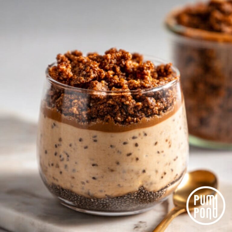 Gingerbread Cheesecake Chia Pudding Recipe