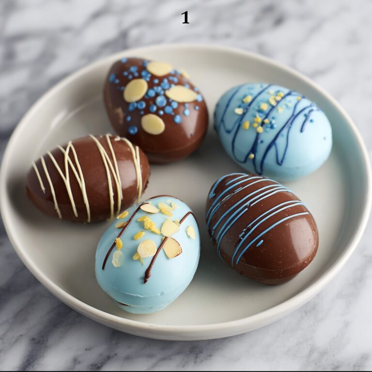 Easy Homemade Chocolate Easter Eggs (Simple & No-Bake) Recipe